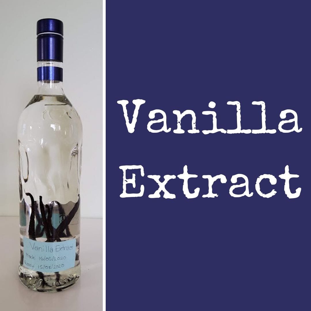 Homemade Vanilla Extract with Alcohol A Food Mood